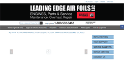 Desktop Screenshot of leadingedgeairfoils.com